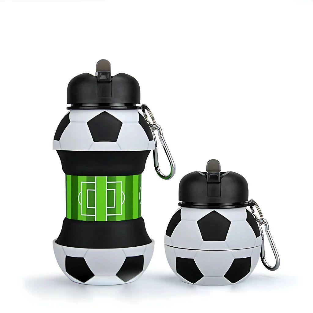 Roll the Ball Bottle | Expandable Silicone Bottle for Sports Lovers — Football