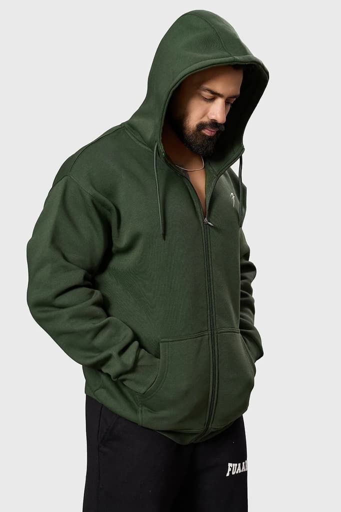 Brookline Oversized Jacket Olive — photo 6