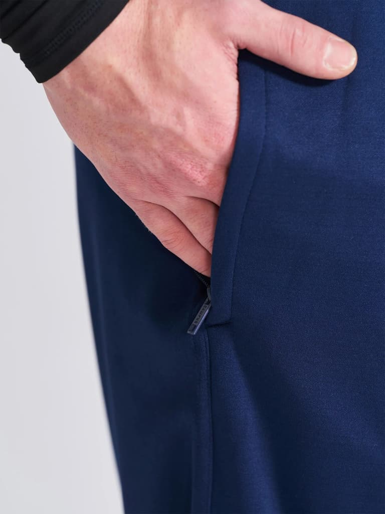 Men's Navy Regular Fit Track Pants — photo 3