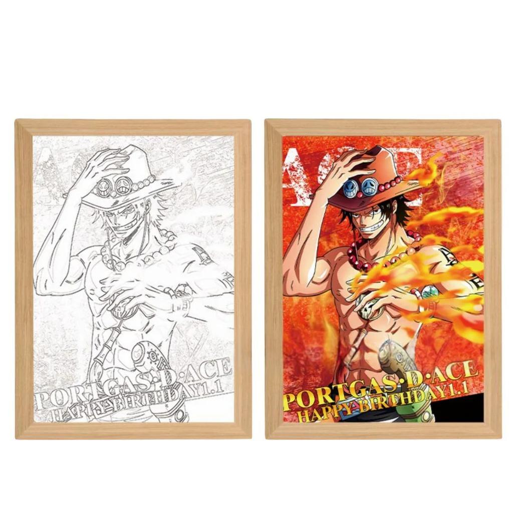 One Piece Light Painting | Luffy Crew LED Light Painting — photo 3