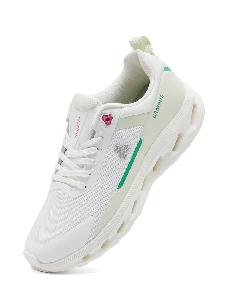 CYMBAL White Women's Running Shoes — photo 3