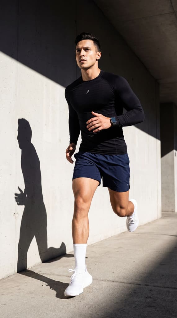 Power Seamless Fullsleeves T-shirt Black — photo 2
