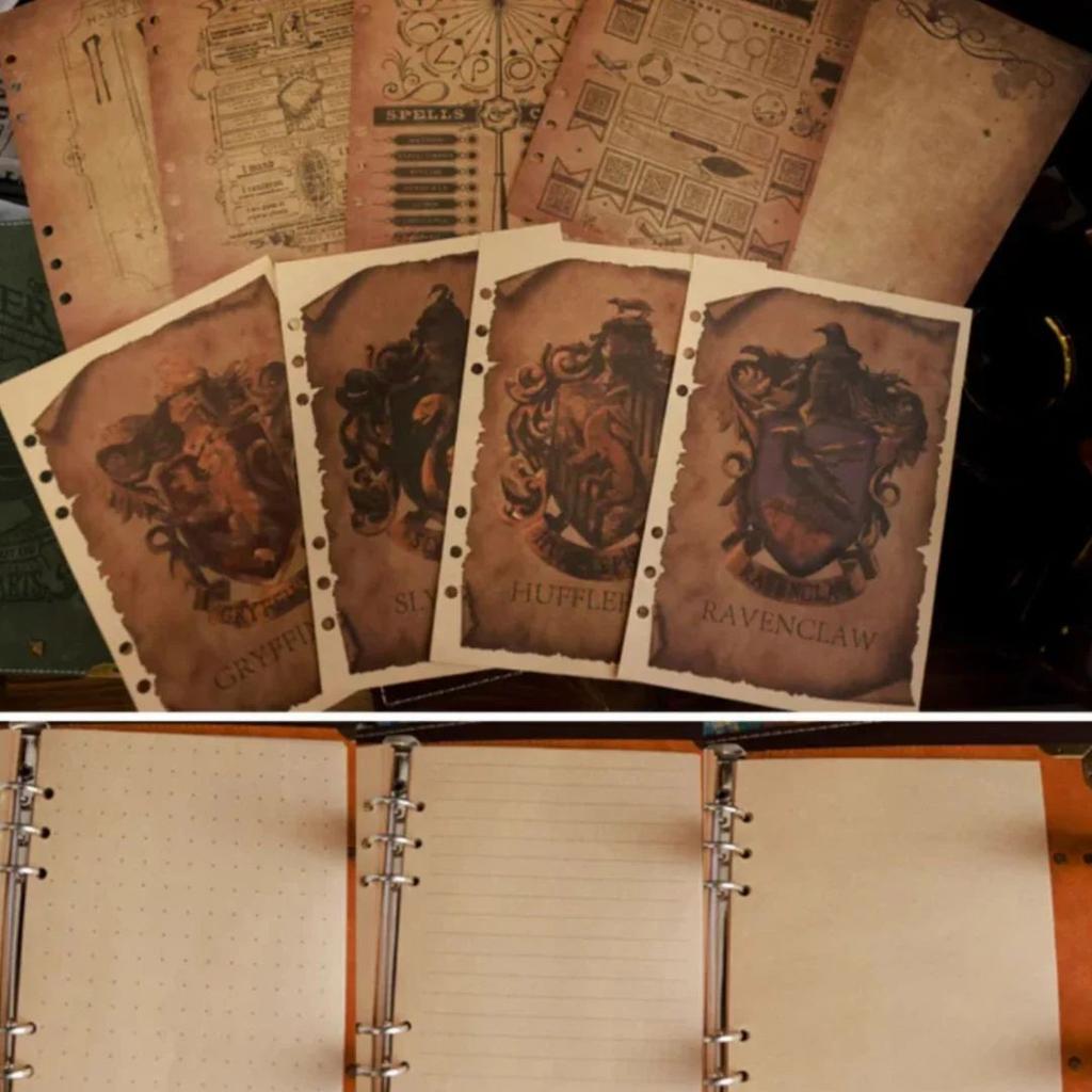 Hogwarts House PU Leather Binder Notebook – A5 Size — photo 3