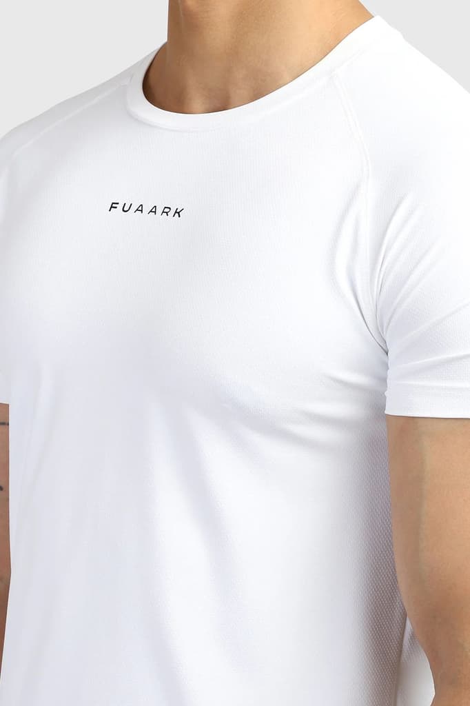 Sleek T-shirt White / Fuaark — photo 3