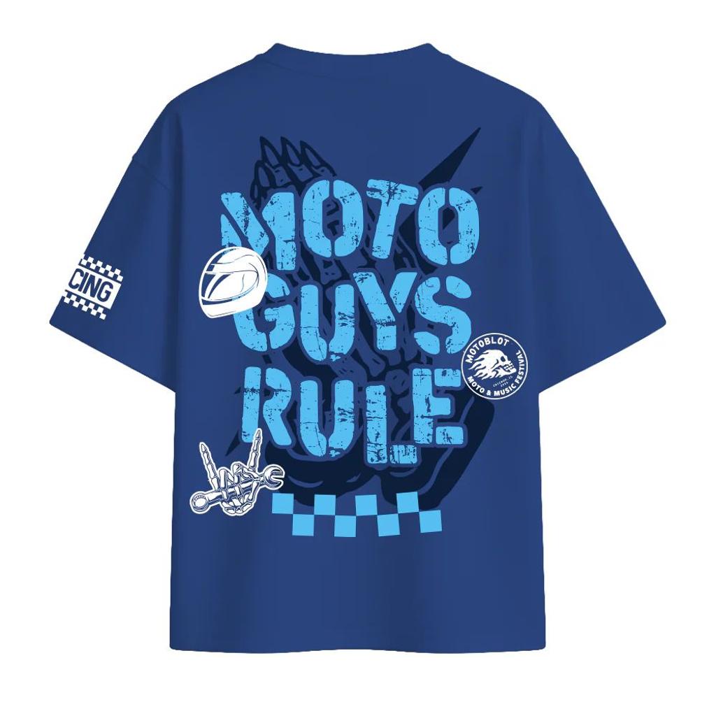Moto Guys Rule Oversized T-shirt