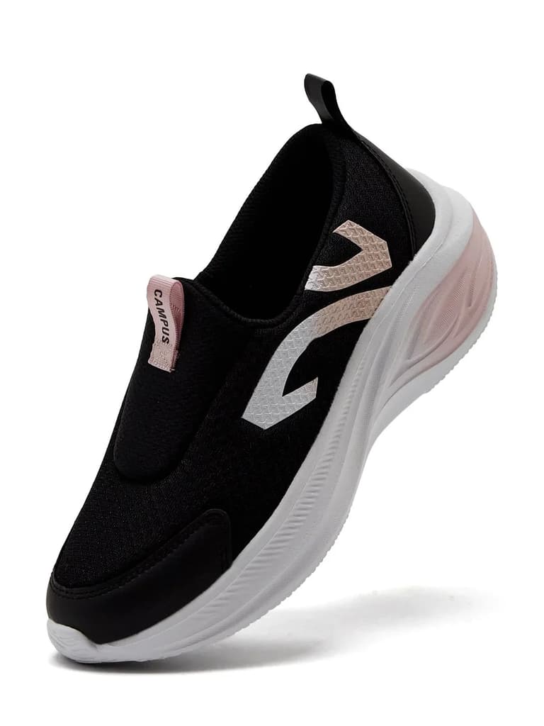 GISEL Black Women's Walking Shoes — photo 3
