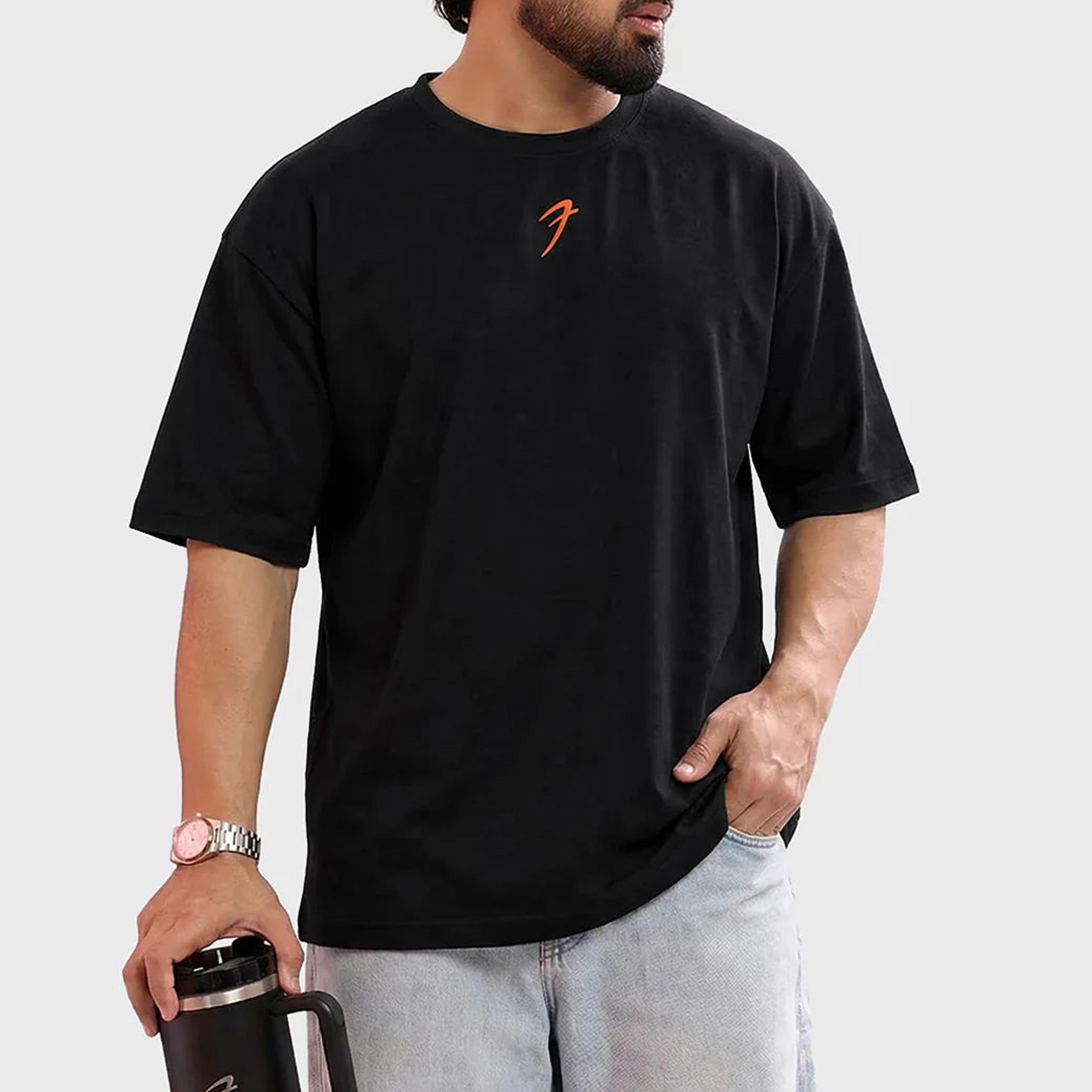 Iconic Oversized T-shirt Black