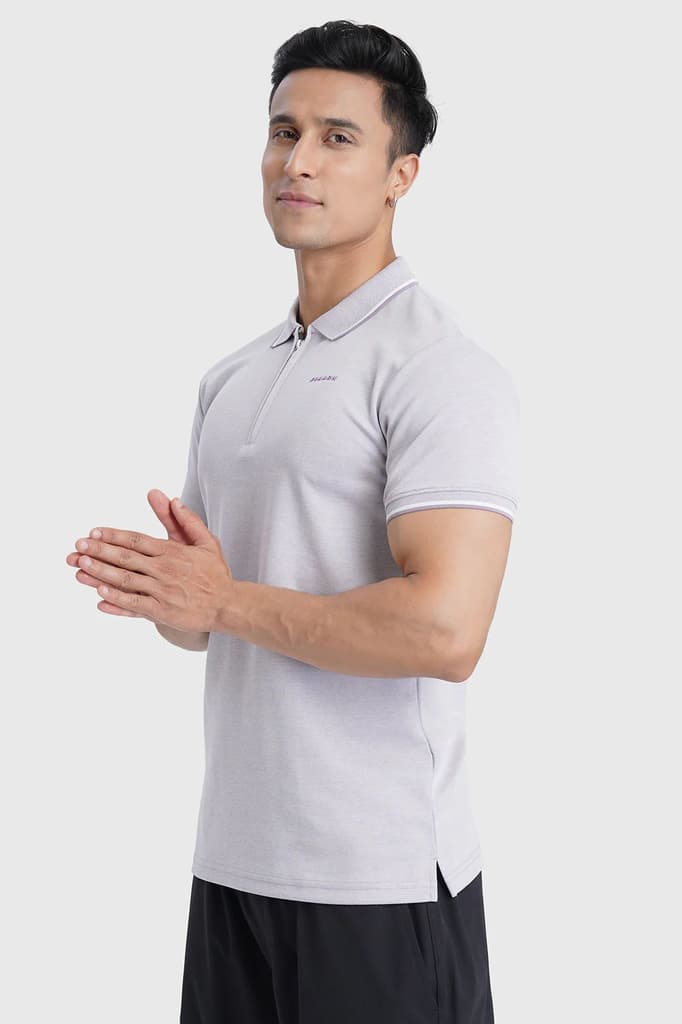 Heritage Polo T-shirt Light Mauve — photo 4