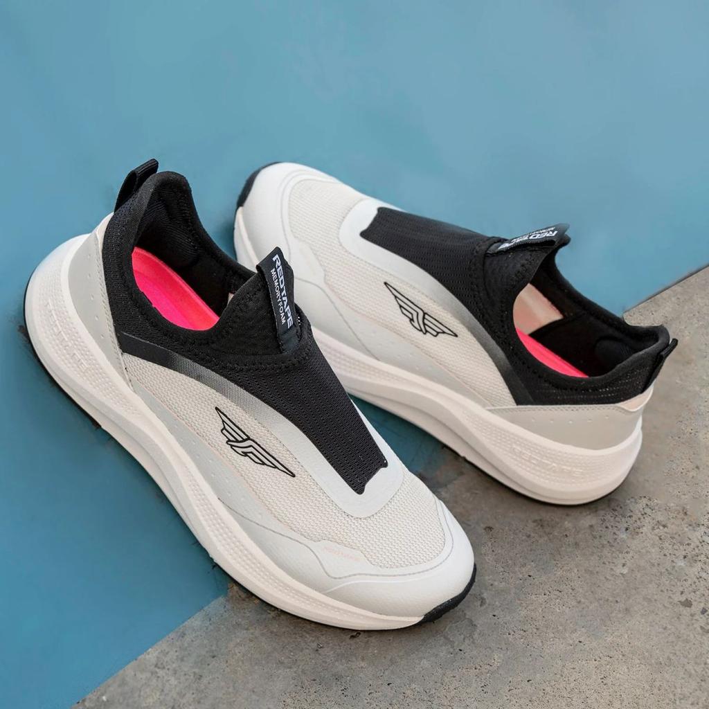 Walking Shoes for Women in White | Slip-On Shoes — photo 6