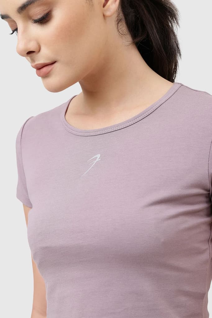 Peak Crop Top Mauve — photo 3