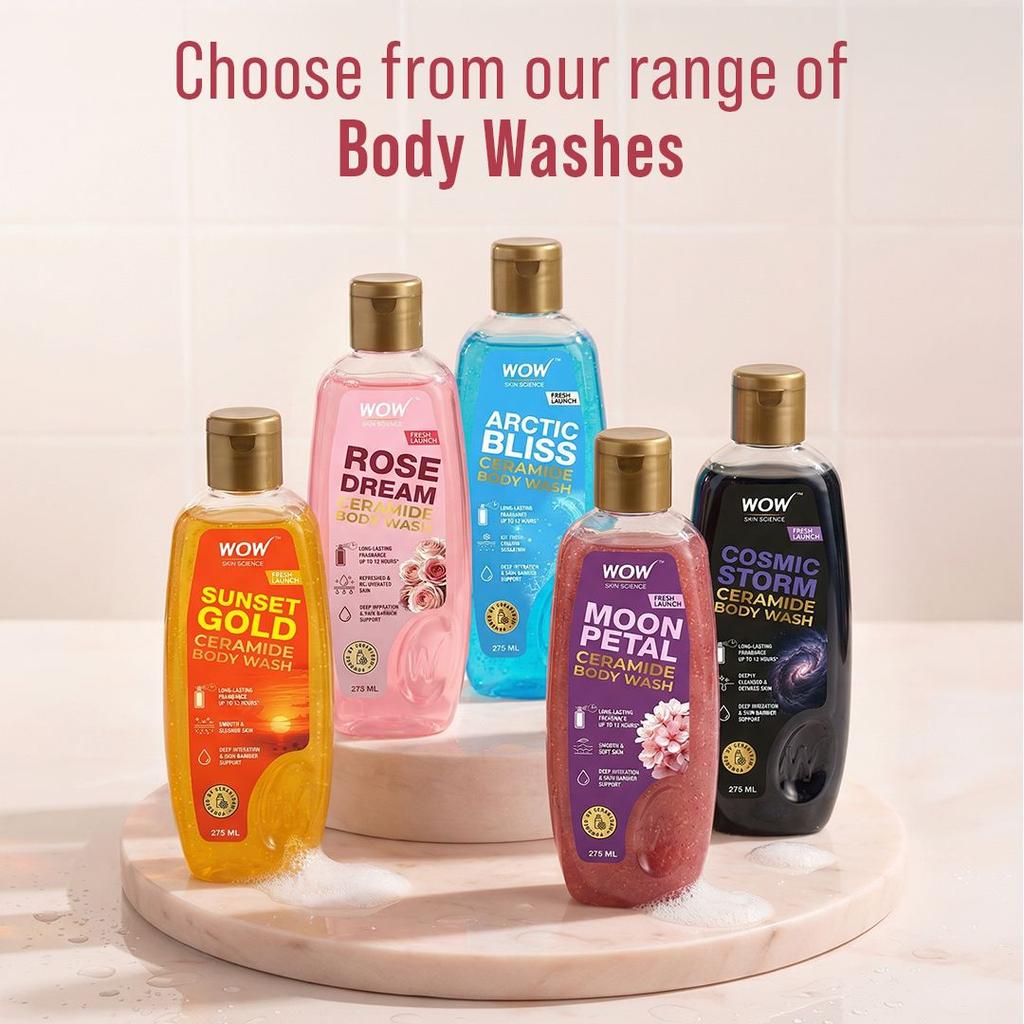 Rose Dream Body Wash Long-Lasting Hydration & Rose Fragrance