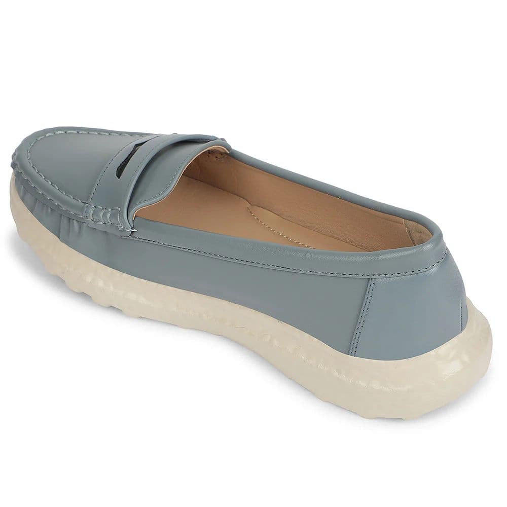 Healers Sky Blue Casual Flat Ballerina for Women ZQ-FDBL-11 by Liberty — photo 4