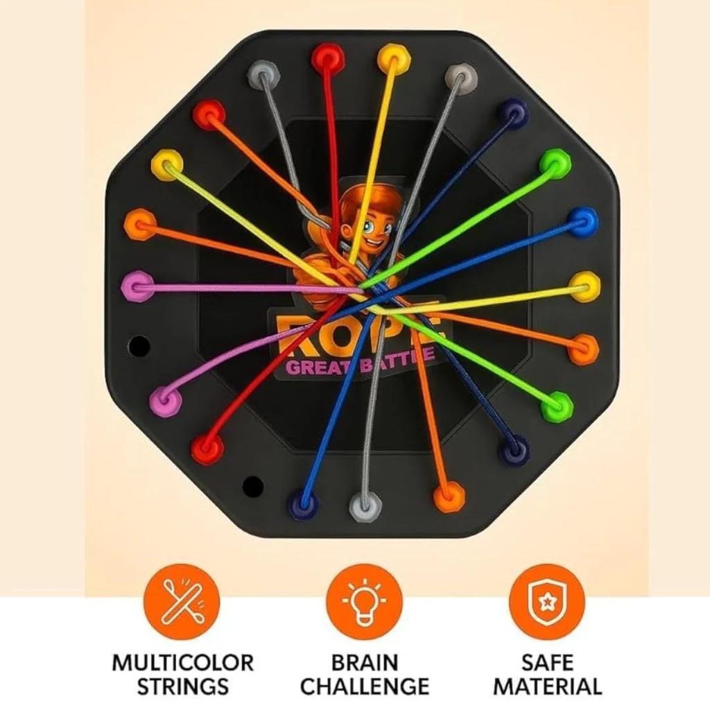 Brainy Knots Rope Untangling Puzzle Game – Skill Board Game for Kids — photo 3