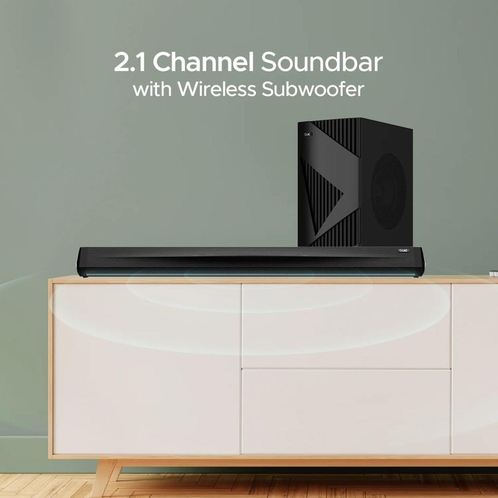 boAt Aavante Bar Theme | 2.1 Channel Soundbar with Wireless Subwoofer, 160W RMS boAt Signature Sound, Bass & Treble Control — photo 2