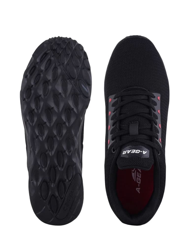 AGR-006 Black Men's Sports Shoes — photo 4