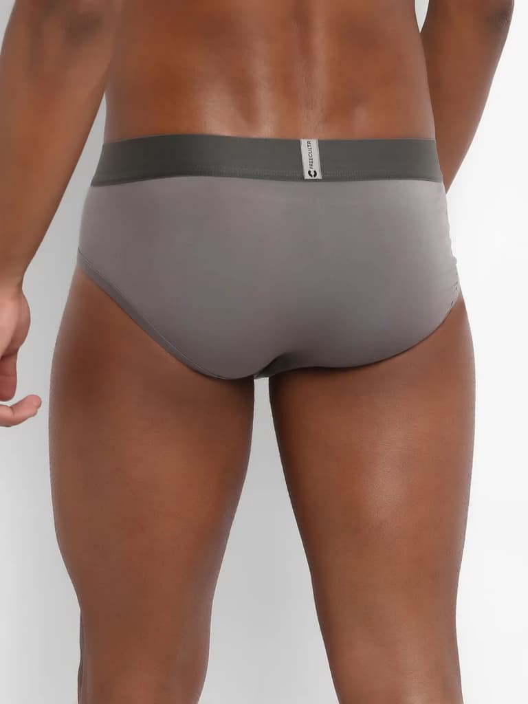 Men's Anti-Bacterial Micro Modal Brief in Solid Waistband (Pack of 3) — photo 5