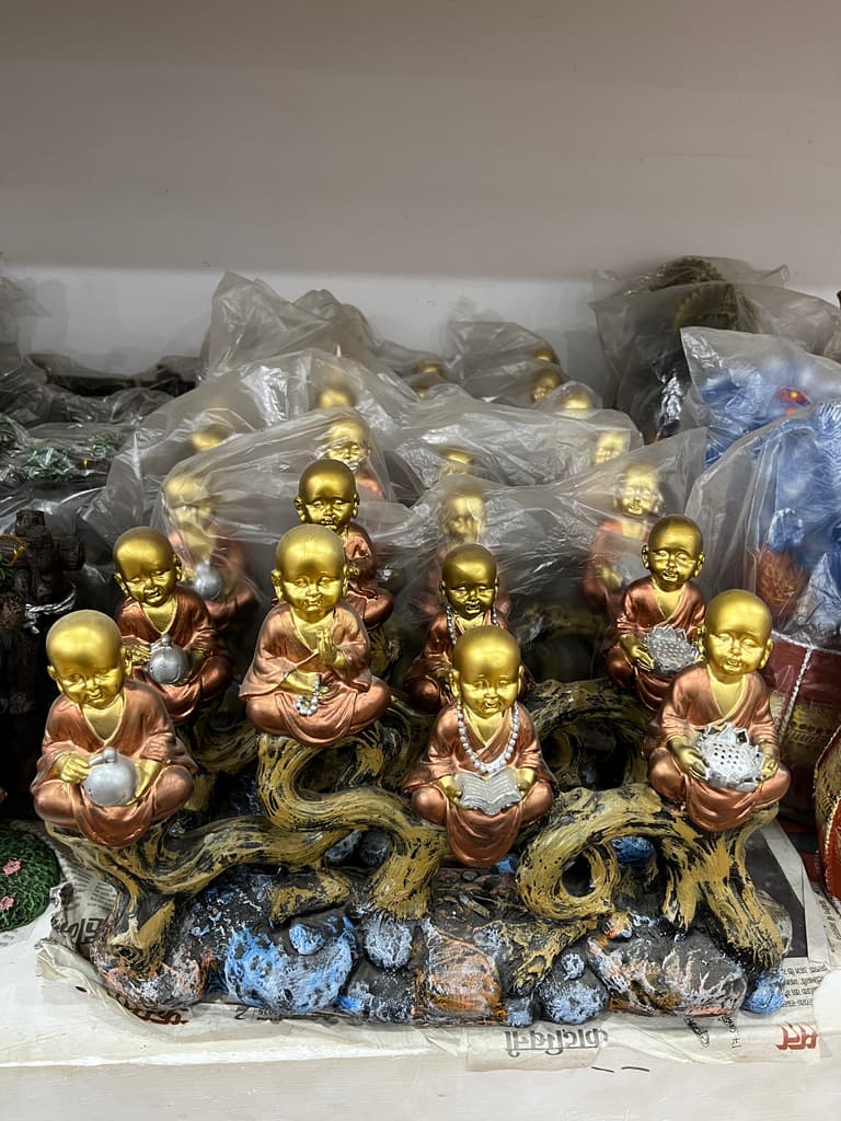 Golden Buddha Statue | Decorative | Gold | Buddhist