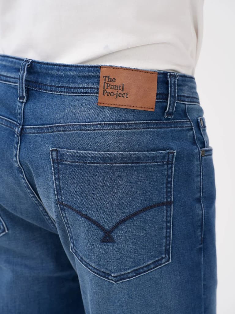 Monarch Blue Vintage Slim Fit Jeans — photo 7