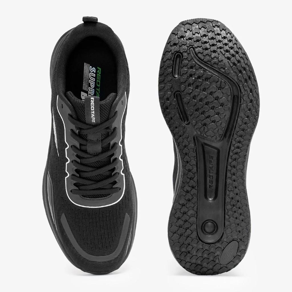 Athleisure Sports Shoes for Men in Black | Low-Cut Shoes. — photo 5
