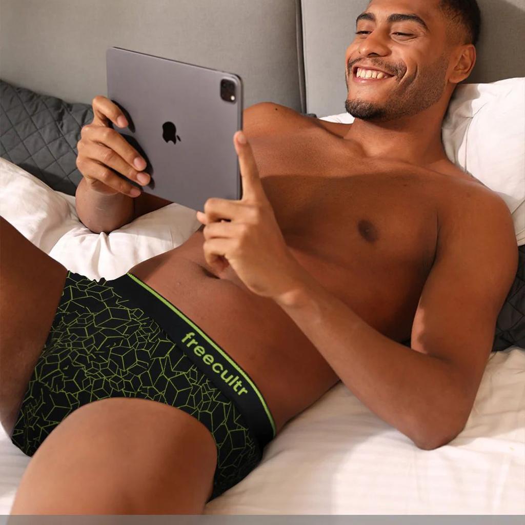 Men's Cotton Printed Briefs (Pack of 2)