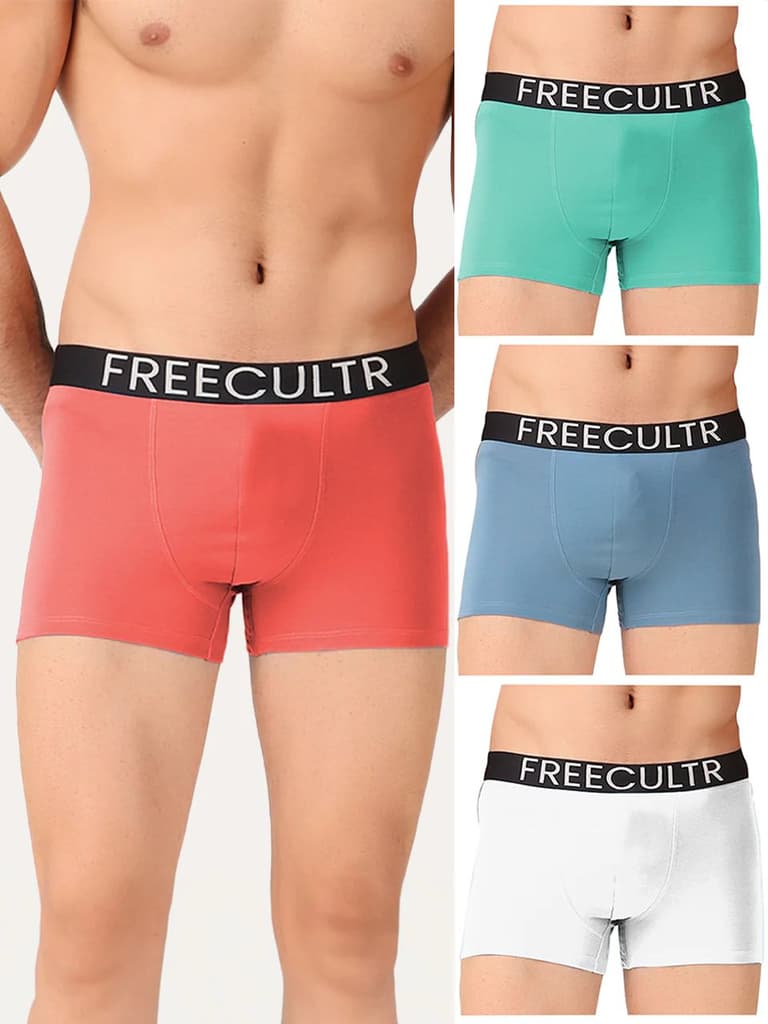 Men's Organic Cotton Trunks Pack of 4 — photo 11