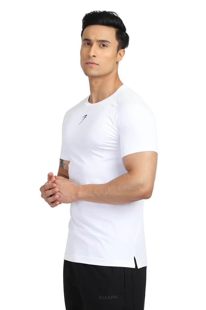 Sleek T-shirt White / Logo — photo 4