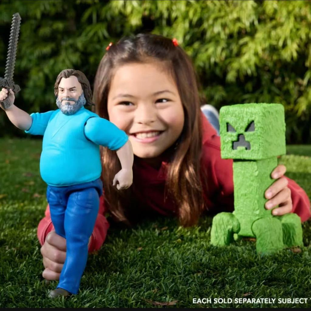Minecraft Characters Action Figure | 23 cm Adventure Series Collectible