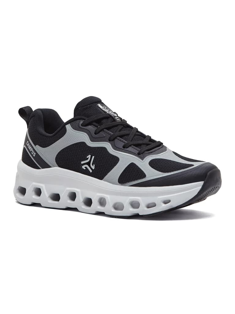 CRUNK Black Men's Running Shoes — Black / 6