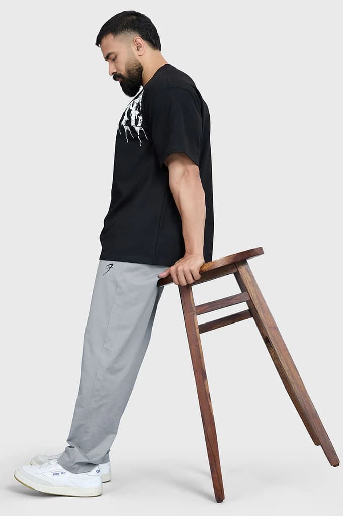 Levitate Oversized T-shirt Black — photo 3