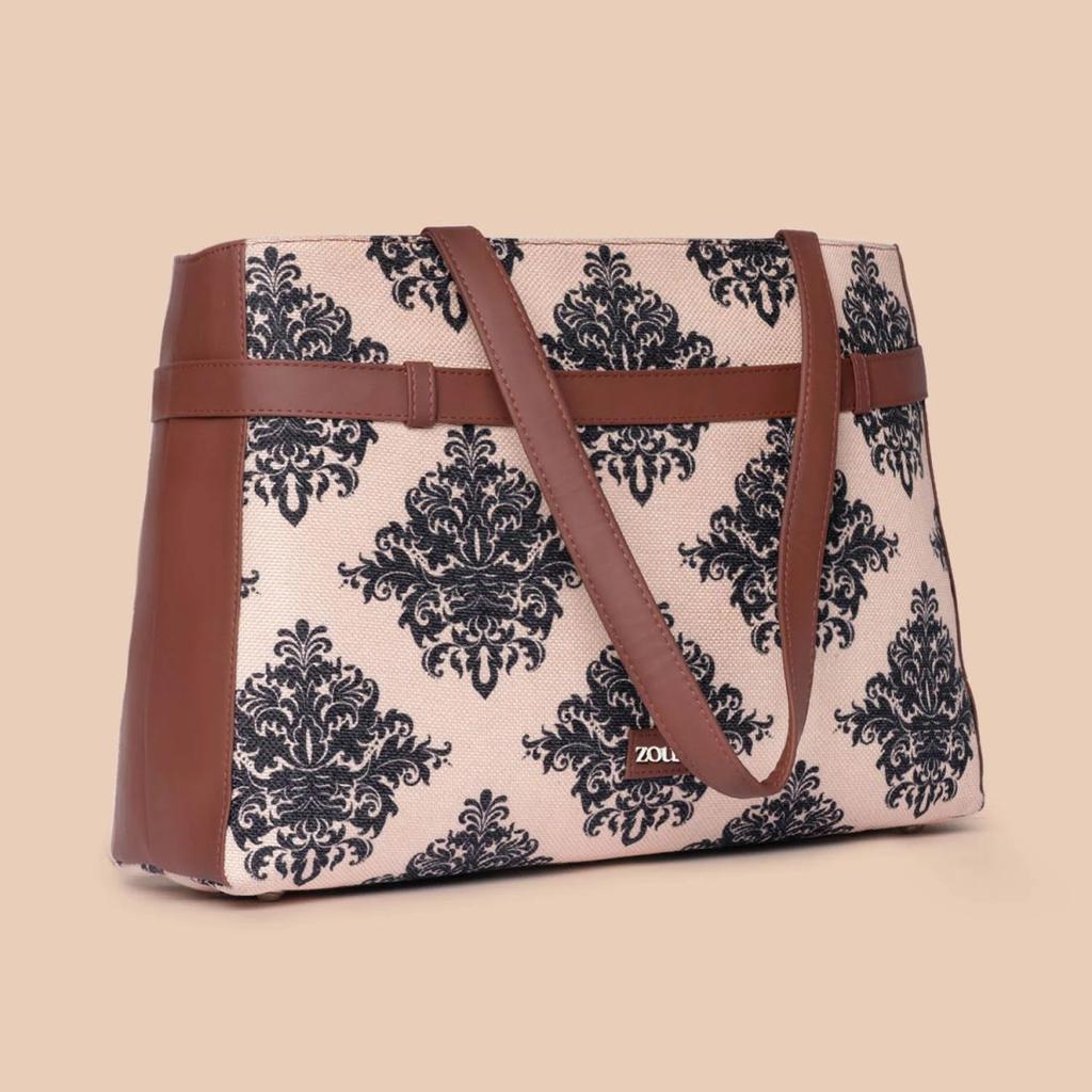 Mughal Motif Statement Office Bag — photo 4
