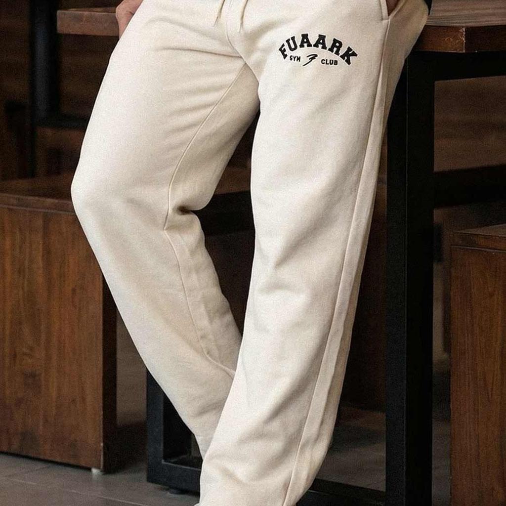 Laidback Relaxed Pants Beige