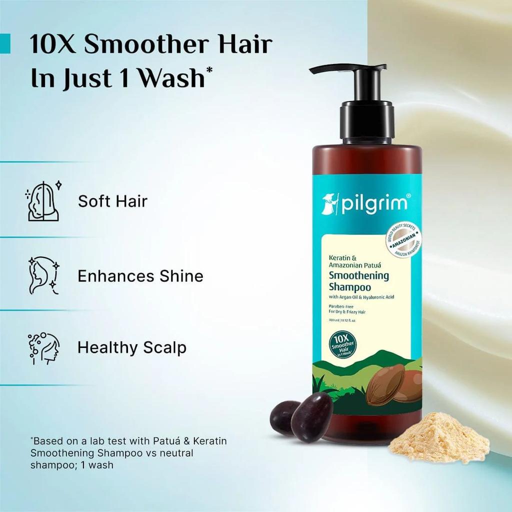 Keratin & Amazonian Patuá Smoothening Shampoo — photo 7