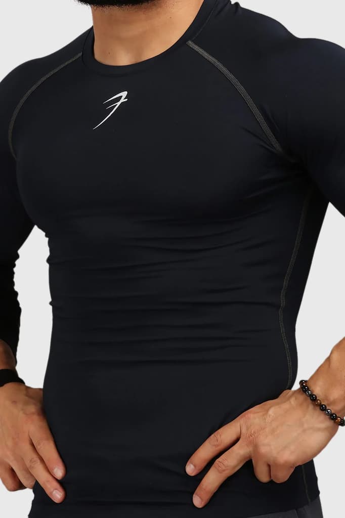 Compression Fullsleeves T-shirt Navy — photo 3