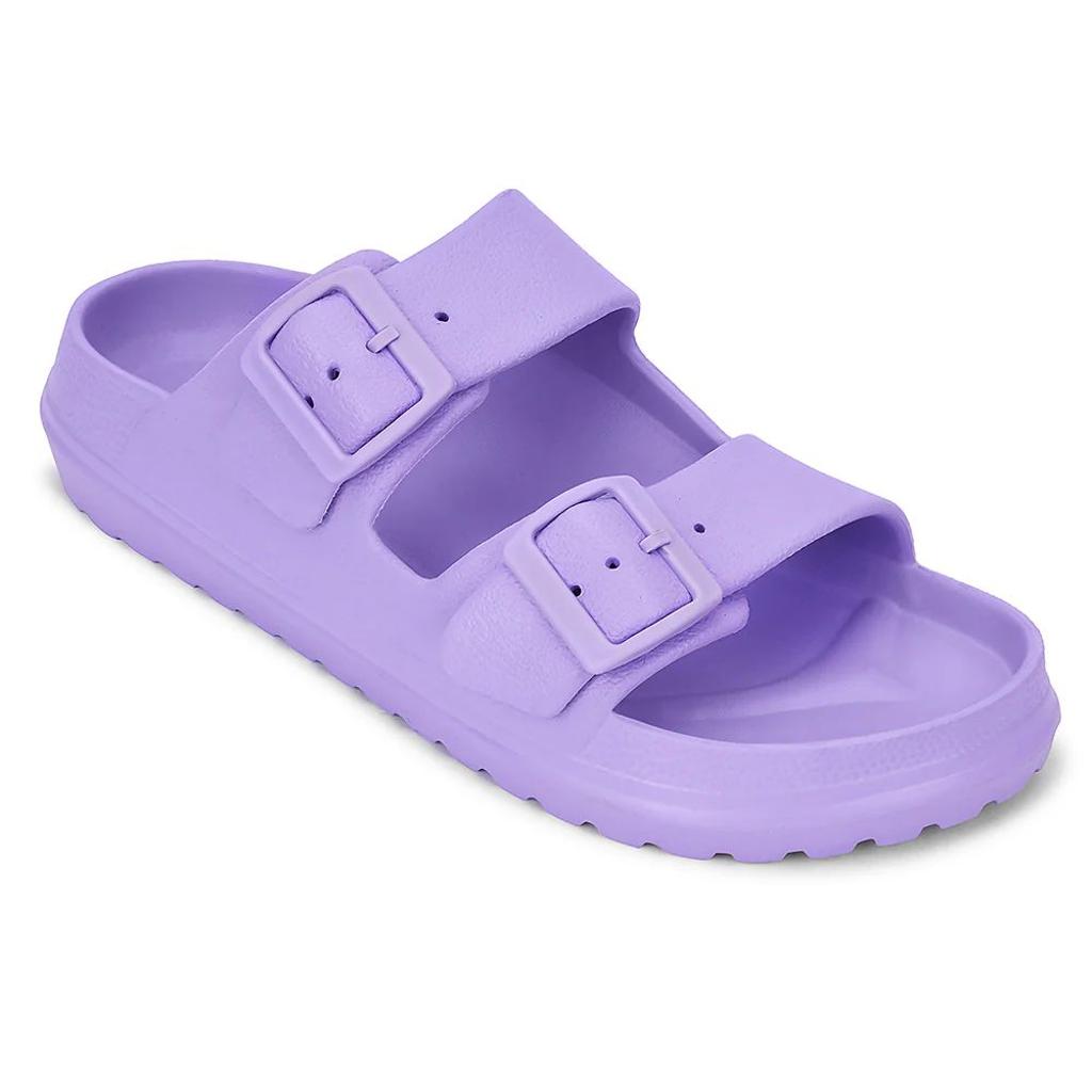 A-HA Purple Casual Flat Sandal For Women EASYPRO By Liberty
