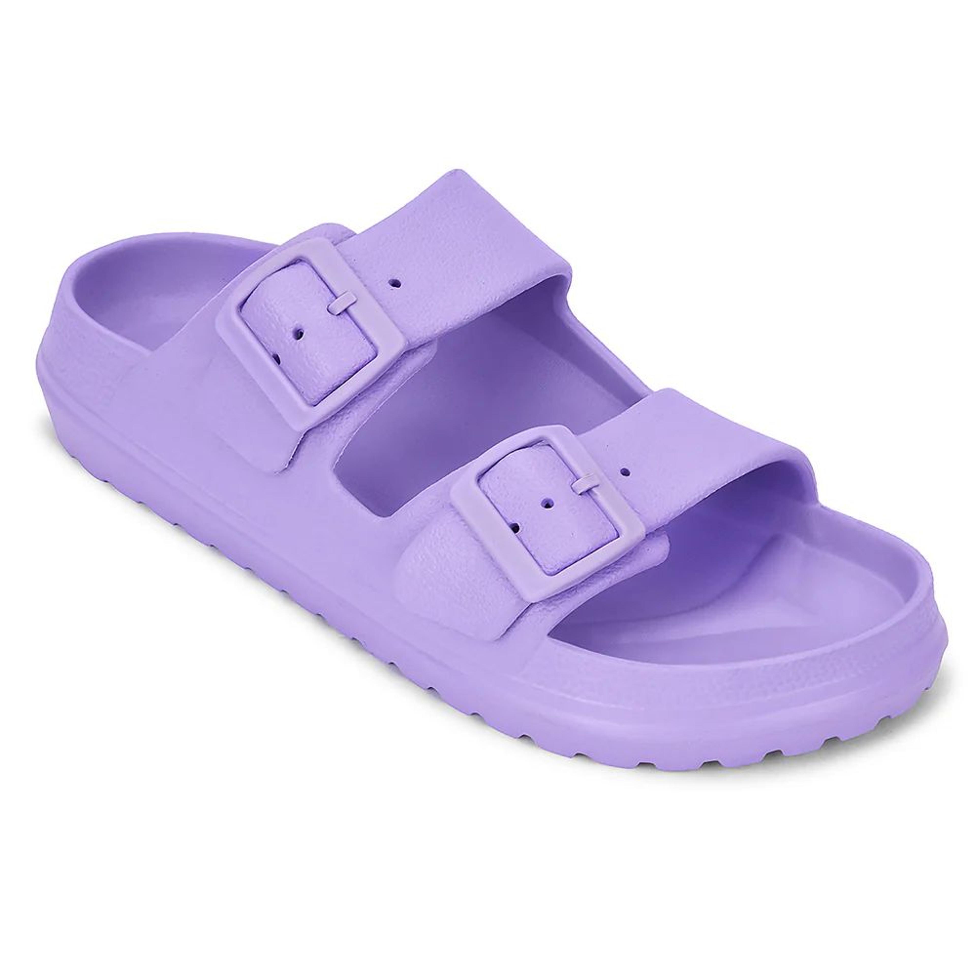 A-HA Purple Casual Flat Sandal For Women EASYPRO By Liberty