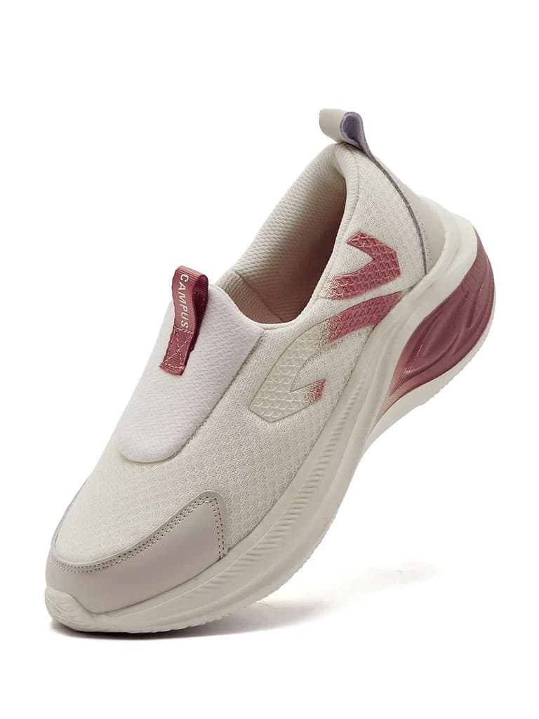 GISEL Off White Women's Walking Shoes — photo 3