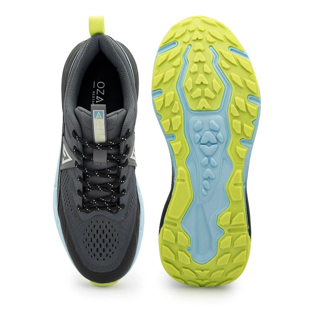 Black and Blue Trail Running Shoes for Men | Low-Cut Outdoor — photo 5