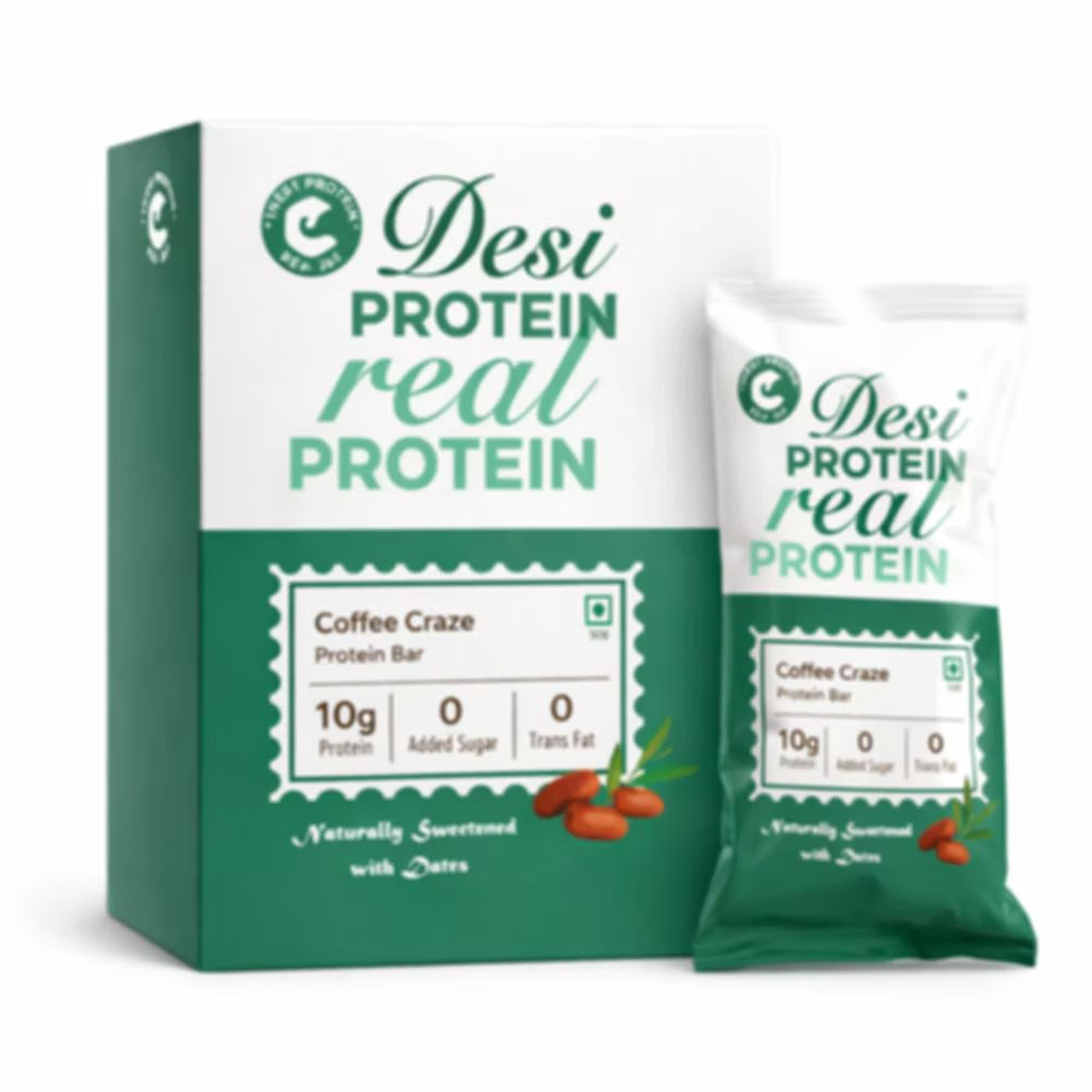 Coffee Craze Protein Bars: Box of 3