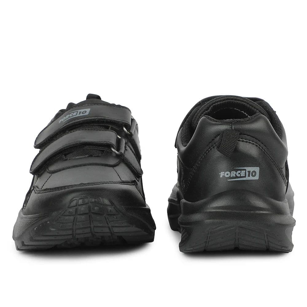 Force 10 ELITESTP-V Black School Uniform shoes for Kids by Liberty — photo 6