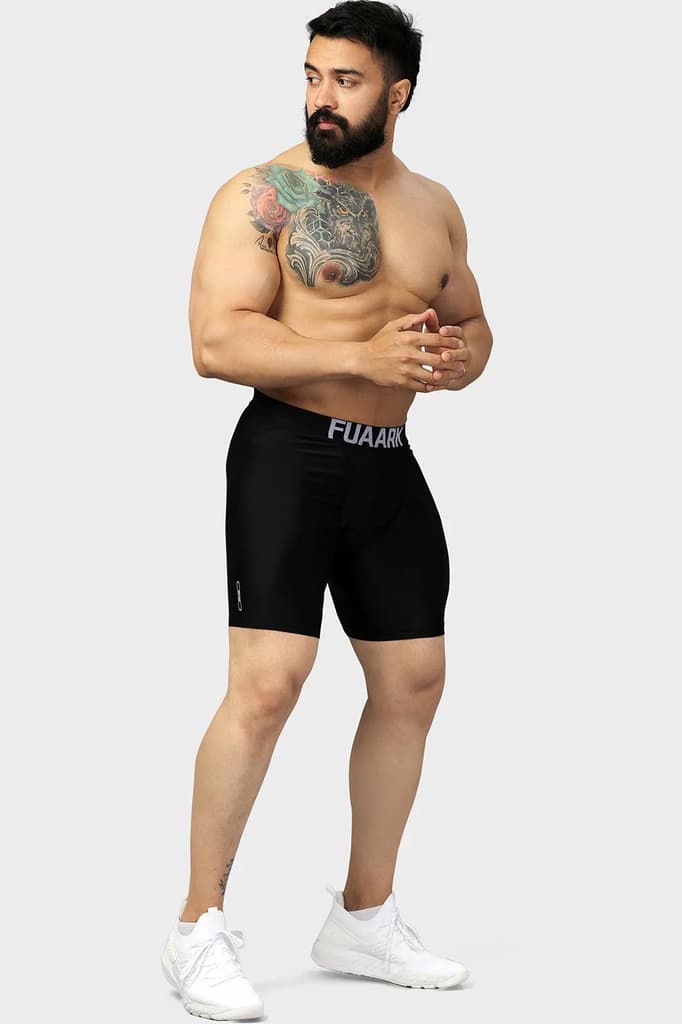Nylon Compression Shorts Black — photo 2