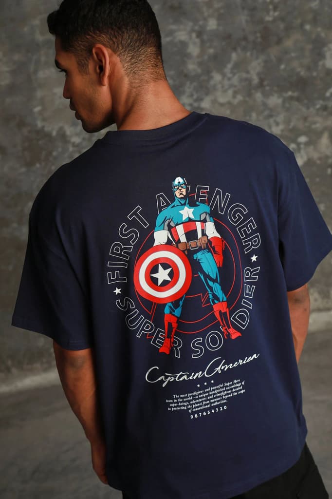 First Avenger Oversized T-shirt — photo 2