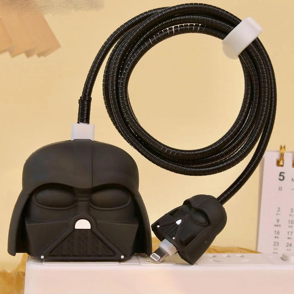 Star Wars Charger Cover | Cute & Protective for iPhone 18W-20W Chargers — Darth Vader