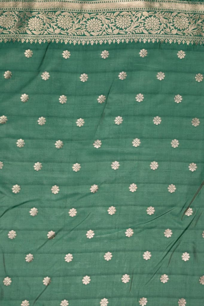 Mimosa Women's Woven Design Repated Style Art Silk Saree With Blouse Piece : SA00001583PSFREE — photo 9