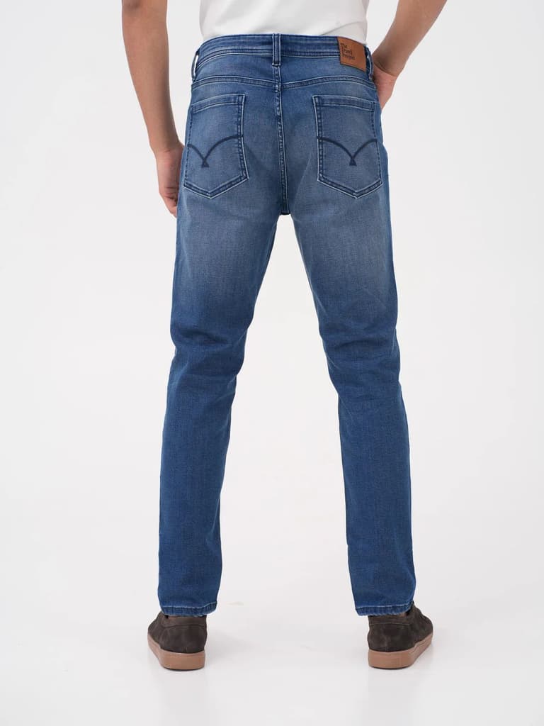 Monarch Blue Vintage Slim Fit Jeans — photo 6
