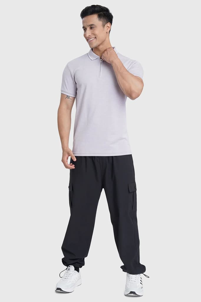 Heritage Polo T-shirt Light Mauve — photo 2