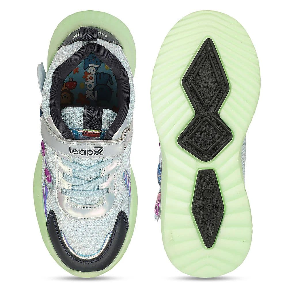 LEAP7X NITKID-60 Dynamo Sea Green Sports Walking Shoes for Kids By Liberty — photo 4