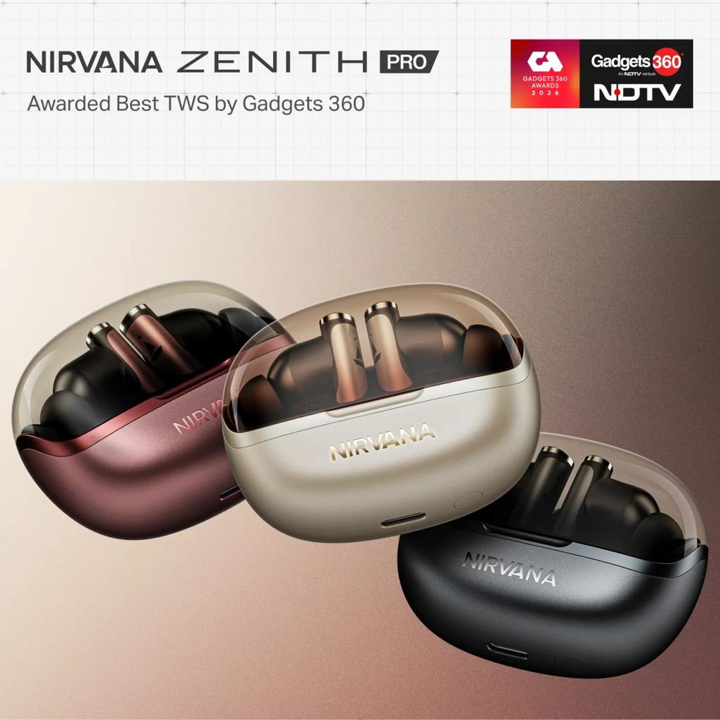 boAt Nirvana Zenith Pro | Wireless Earbuds with Spatial Audio, 80H Playback & 50dB Hybrid Adaptive ANC "Awarded Best TWS by Gadgets 360" — photo 6