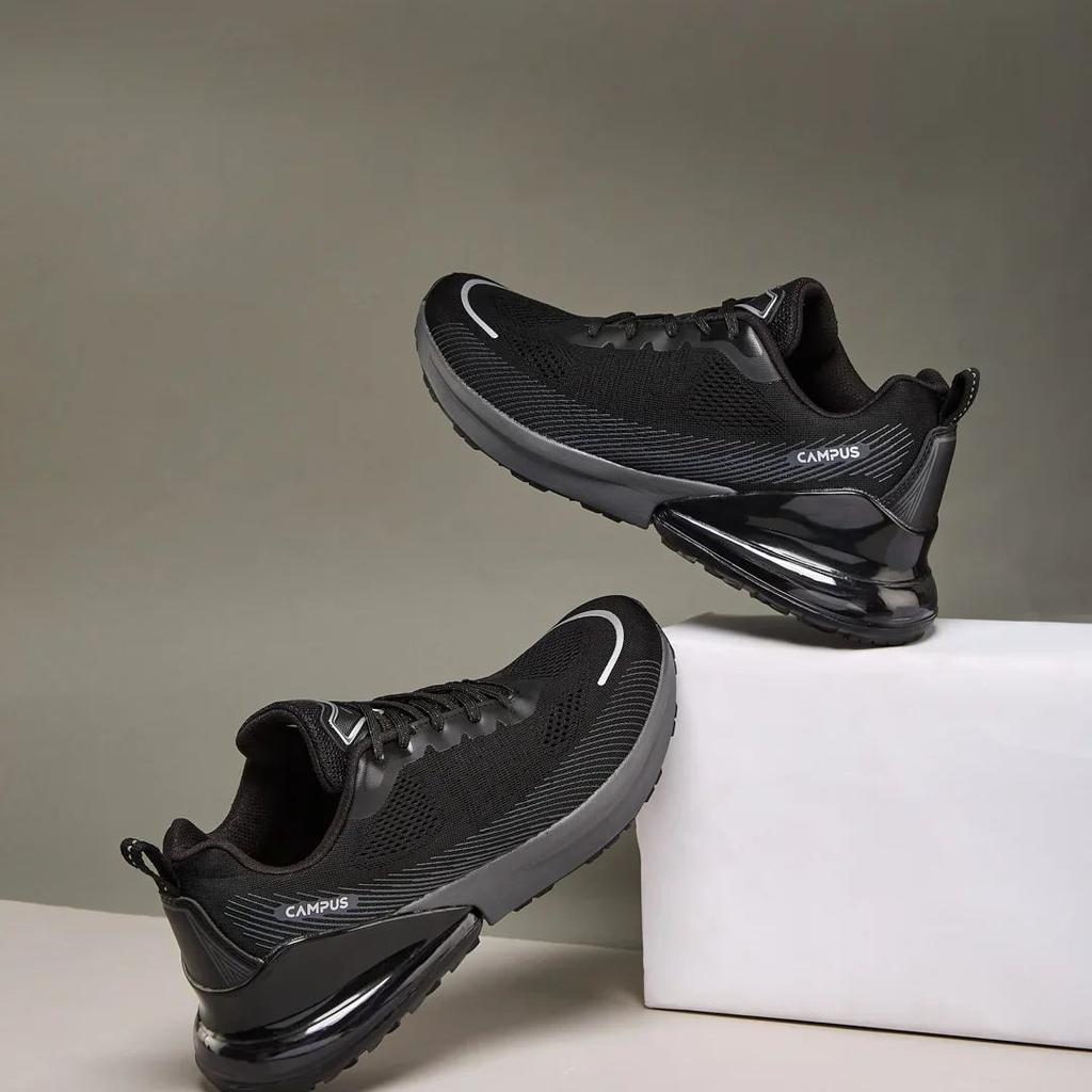 MERIT Black Men's Running Shoes