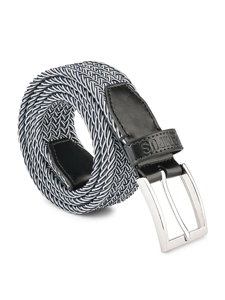 Dual Tone Braided Blue Unisex Belt — photo 6