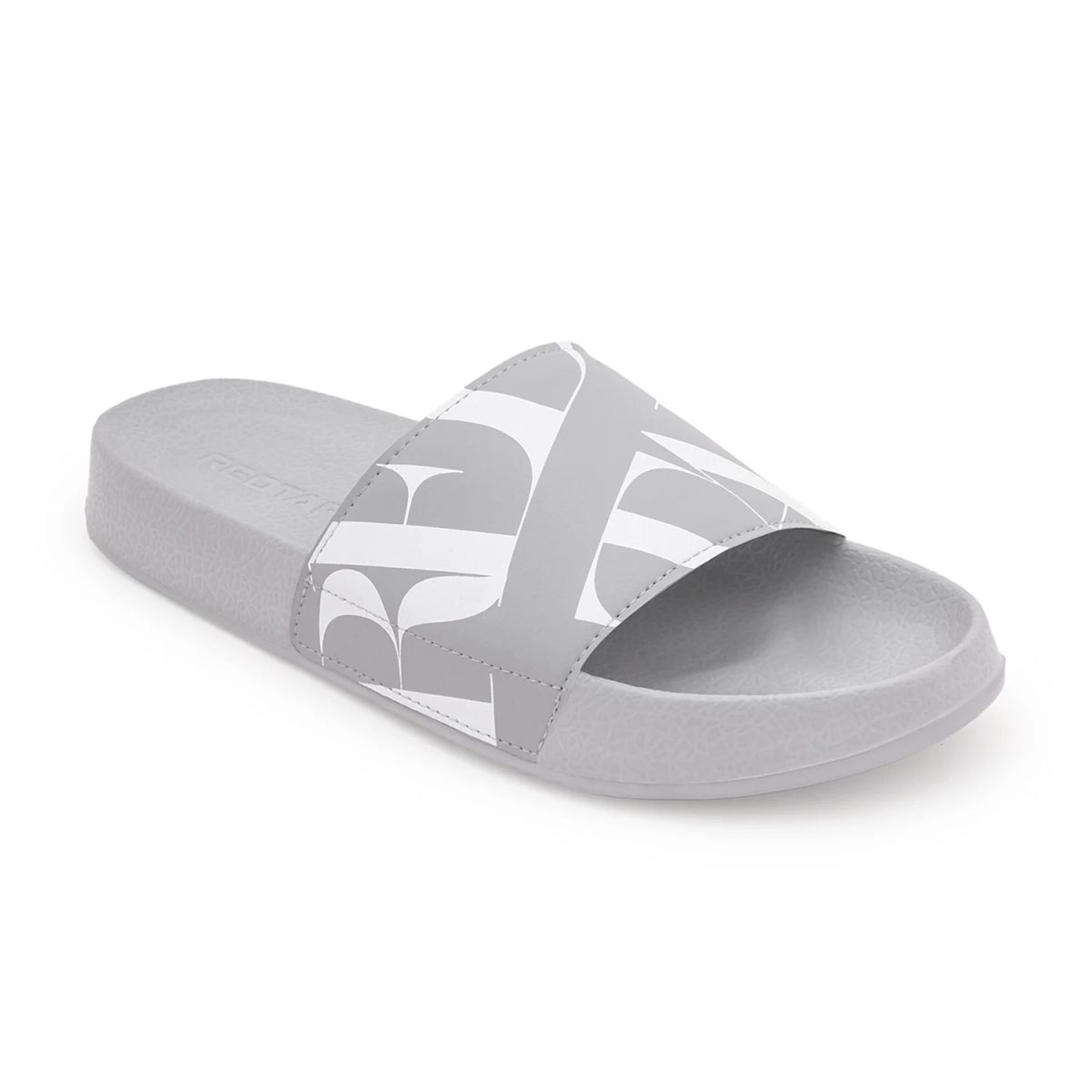 Grey Casual Pool Sliders for Men | Everyday Comfort